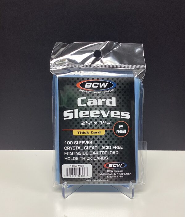 BCW  Card Sleeves Thick Card 100 Count