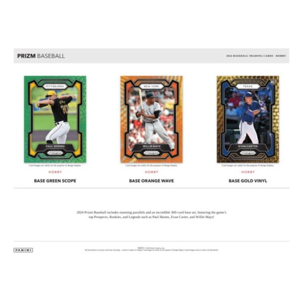 2024 Panini Prizm Baseball Hobby Box.Releases 12/20/2024 - Image 2