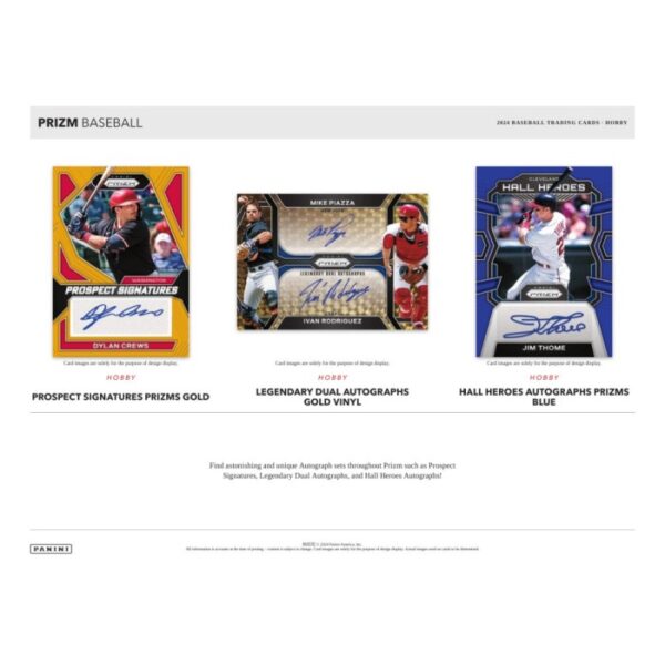 2024 Panini Prizm Baseball Hobby Box.Releases 12/20/2024 - Image 3